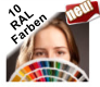 10 RAL Farben