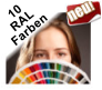 10 RAL Farben